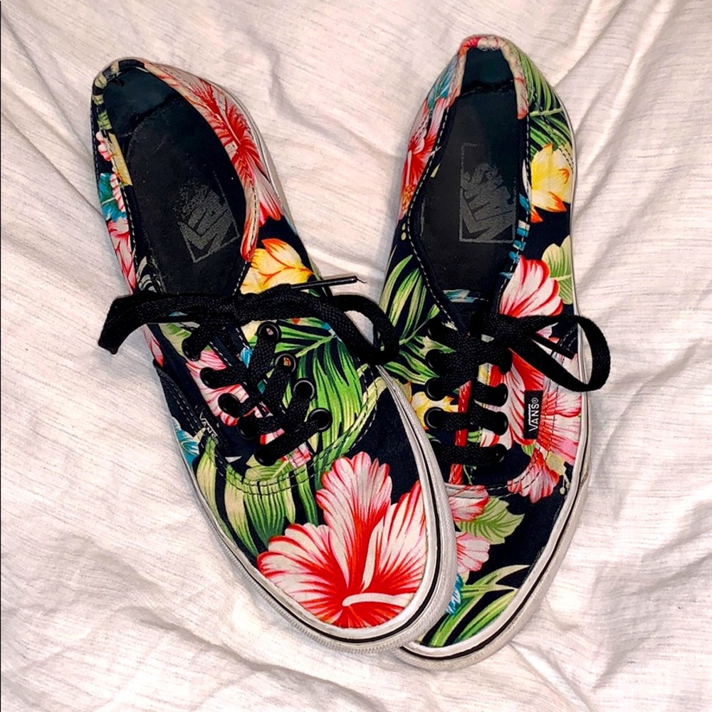 Hawaiian Floral Vans